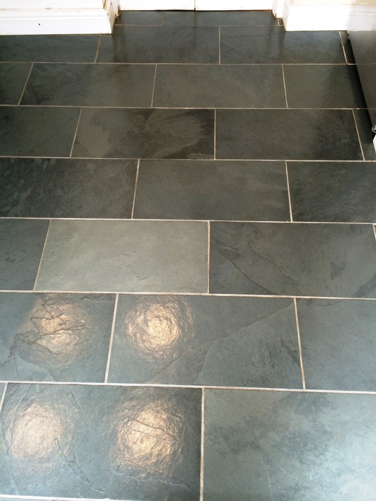 Slate Floor Malmesbury After Sealing