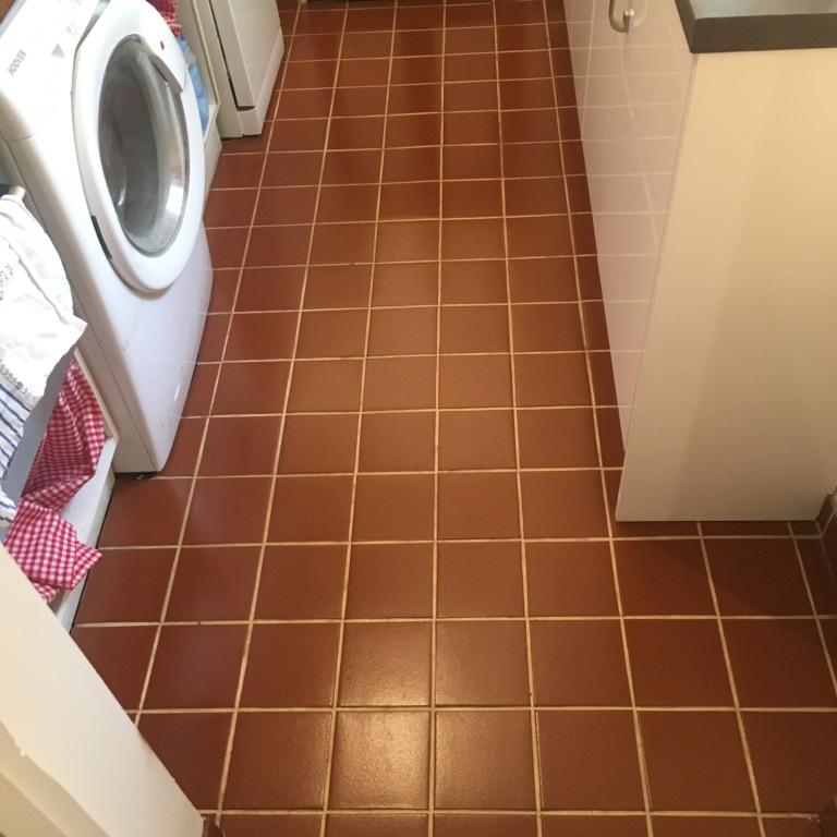 Quarry Tiles After Cleaning Salisbury