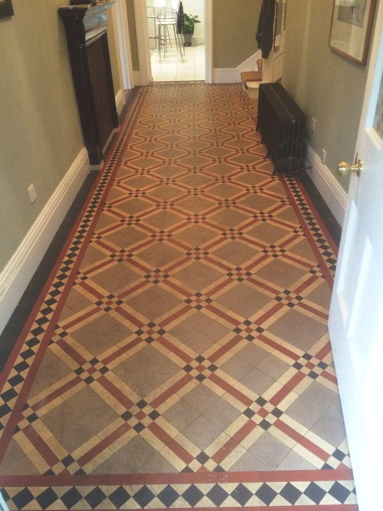 Victorian Floor Heytesbury Before Cleaning