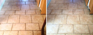 Porcelain Tile Salisbury Before and After Cleaning